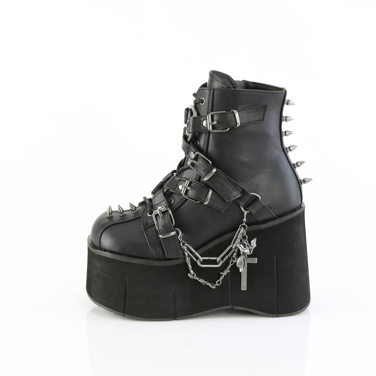 KERA-68  Black Vegan Leather