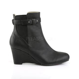 KIMBERLY-102  Black Faux Leather