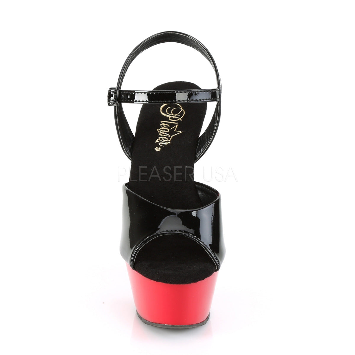 KISS-209  Black Patent/Red