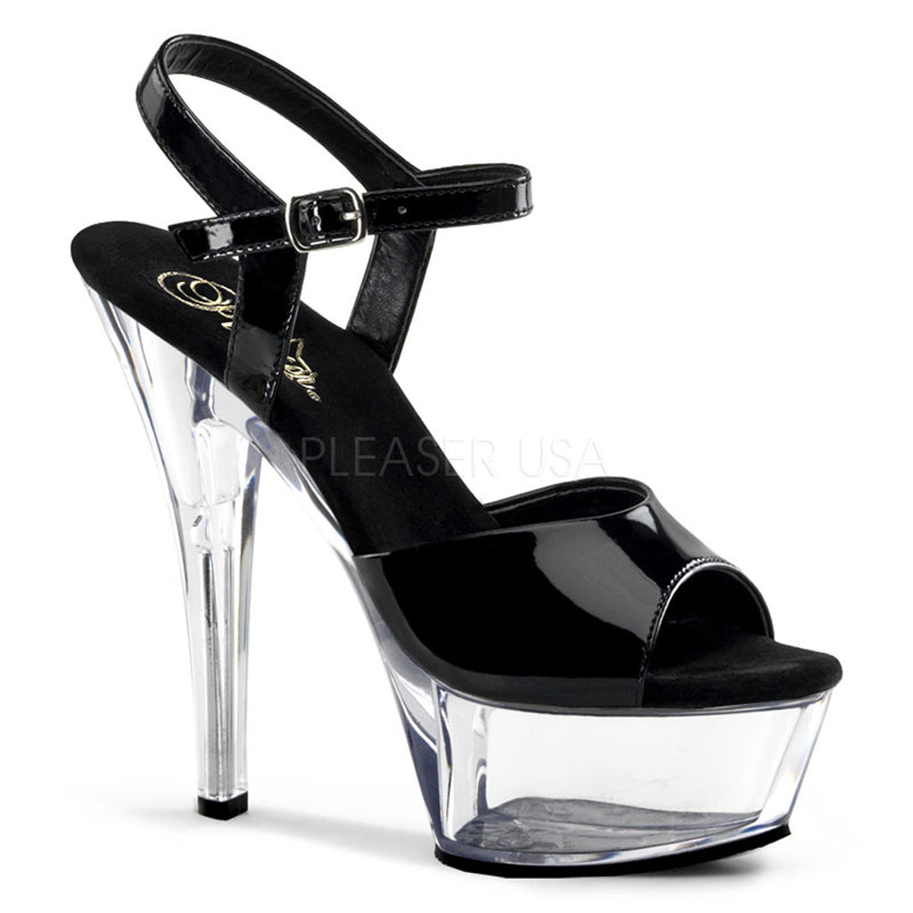 KISS-209 Black Patent/Clear