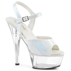 KISS-209BHG  Pearl Brushed Hologram / Clear