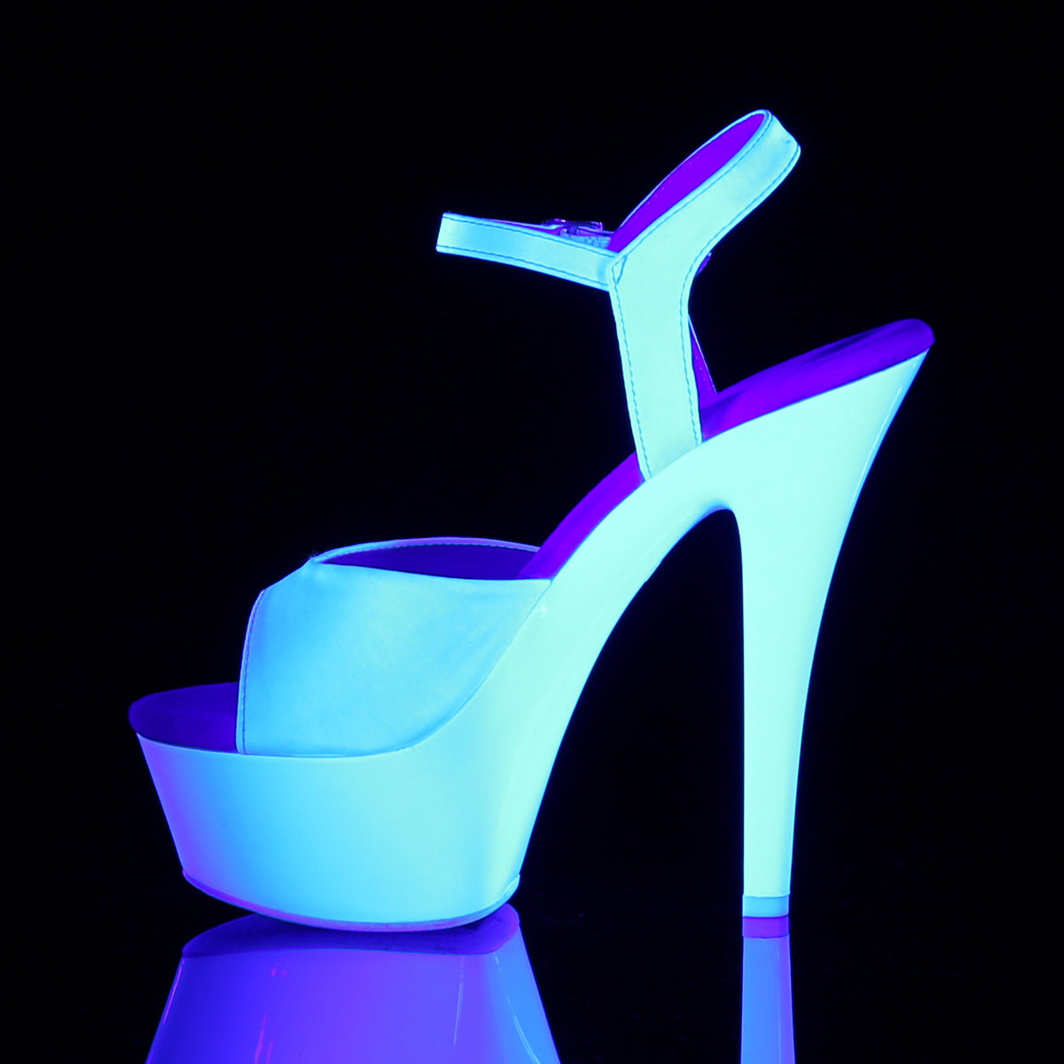 KISS-209UV  White Satin / Neon White