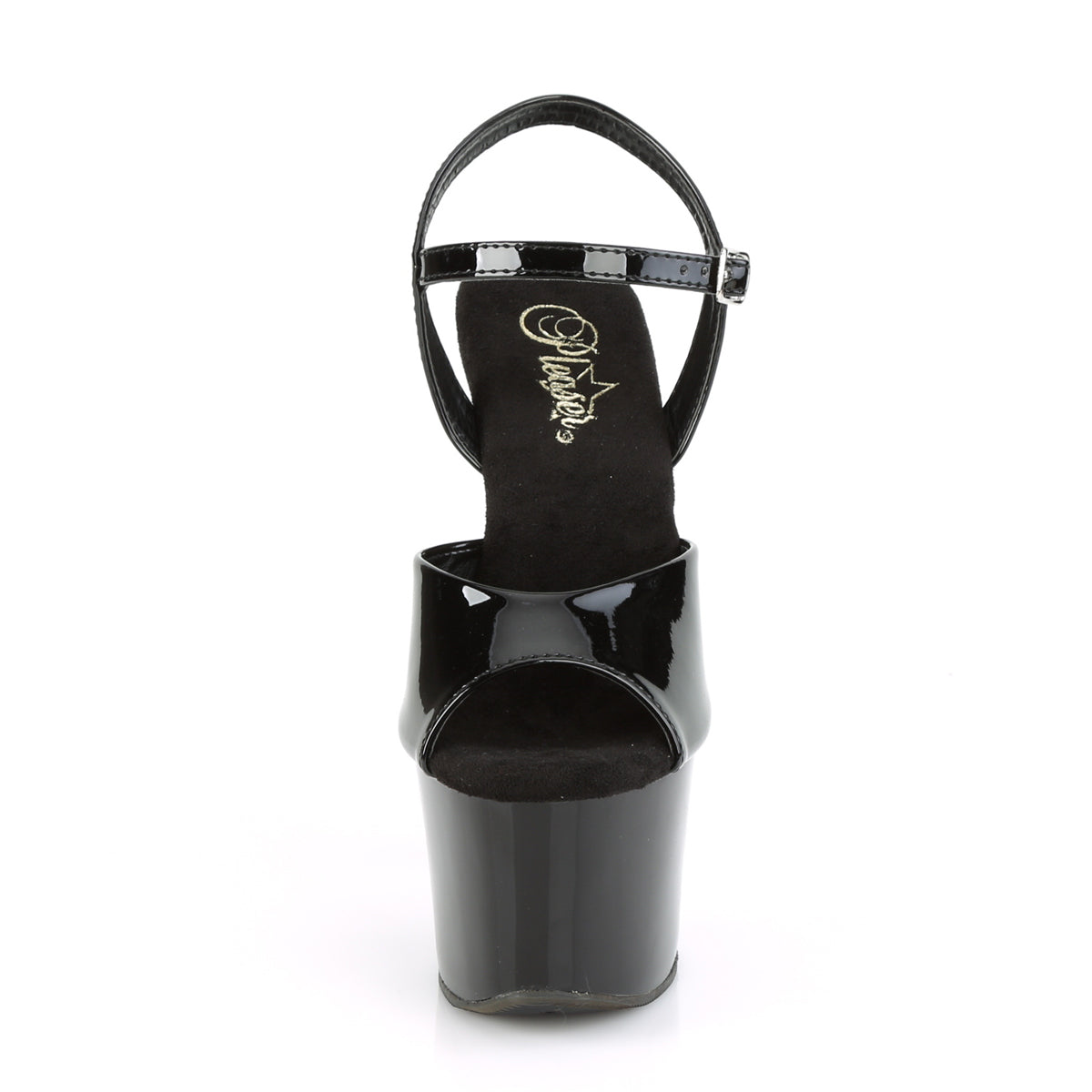 KNUCKS-709  Black Patent/Black