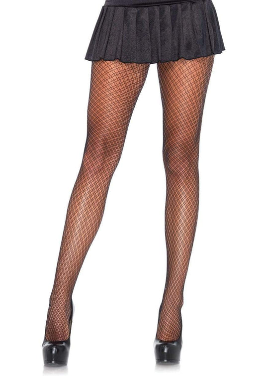 Leg Avenue Dual Plaid Fishnet Stocking 9978