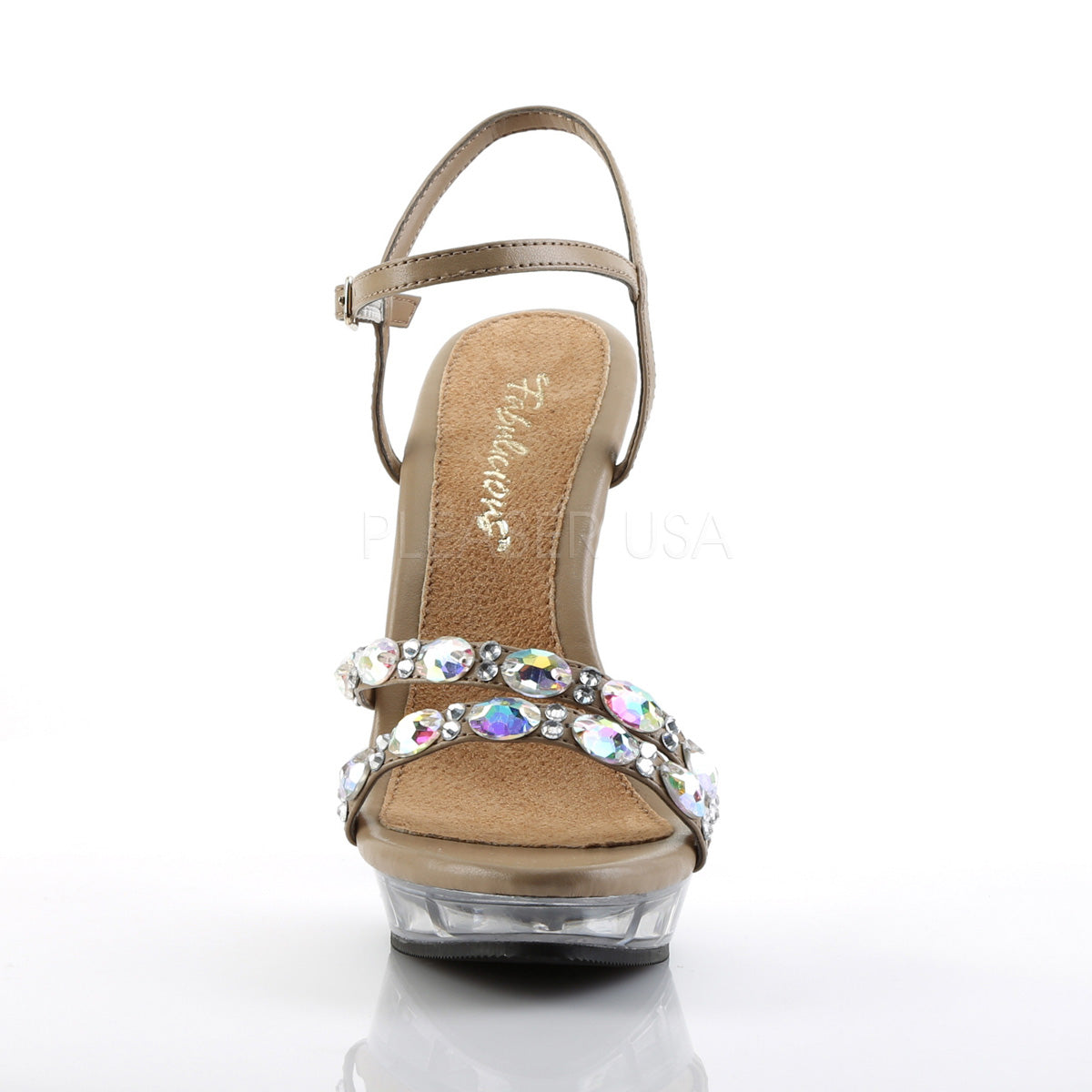 LIP-133  Taupe Pu/Clear