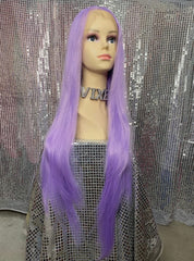 Long Colourful Lace Front Straight Wig