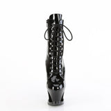 MOON-1020SK  Black Patent/Black-Pewter