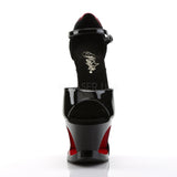 MOON-760FH  Black-Red Patent/Black