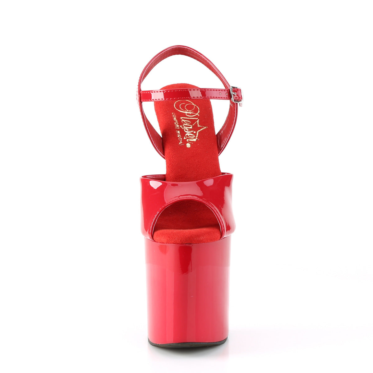 NAUGHTY-809  Red Patent/Red