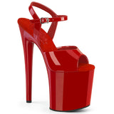 NAUGHTY-809  Red Patent/Red