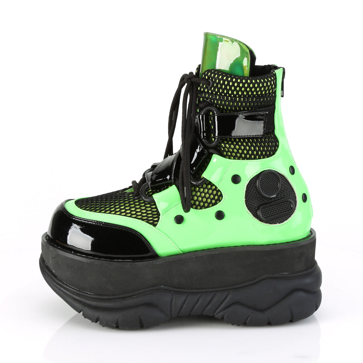 NEPTUNE-126  Black-Green Patent Multi