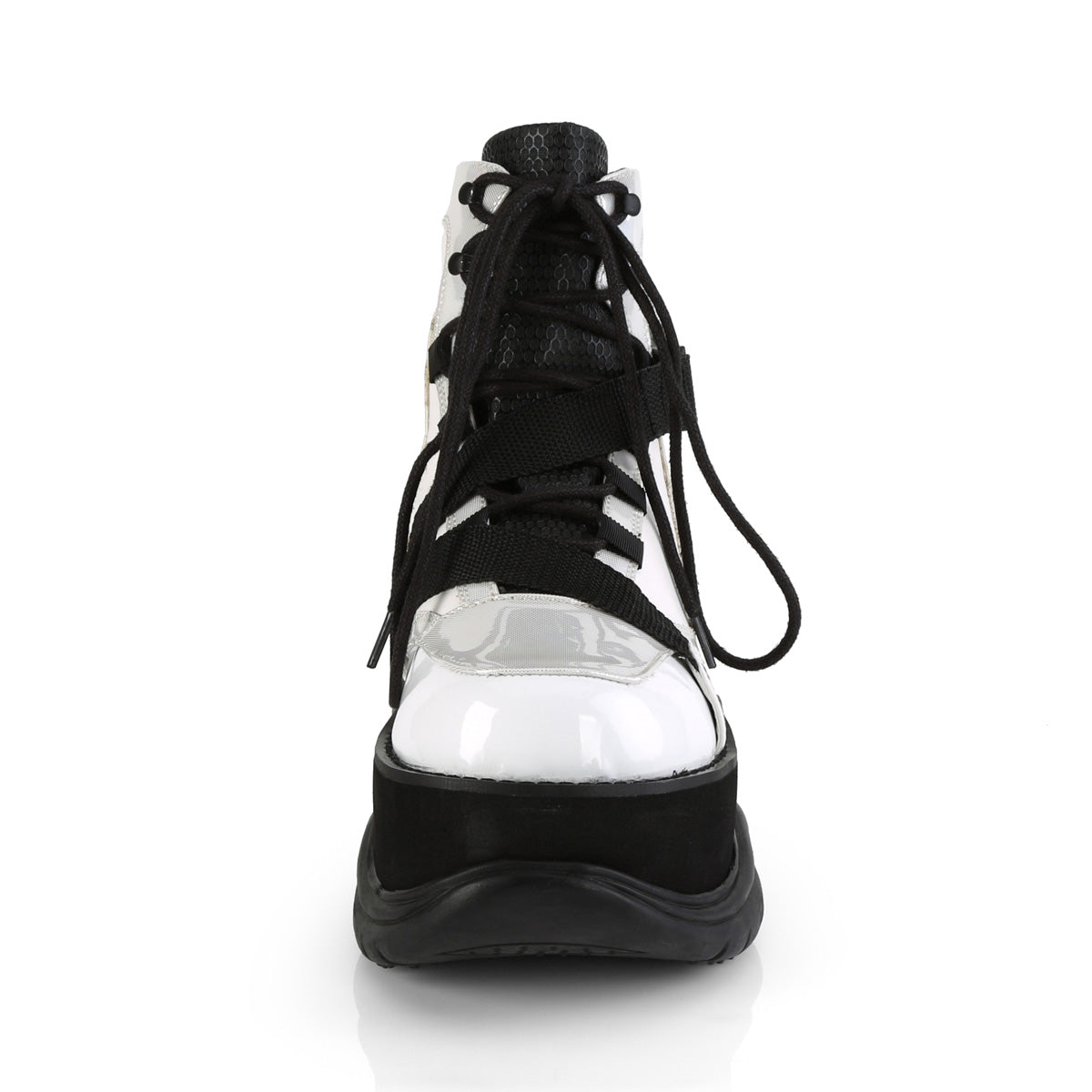 NEPTUNE-181  White Vegan Leather Multi