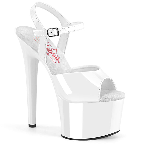 PASSION-709  White Patent/White