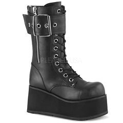 PETROL-150  Black Vegan Leather