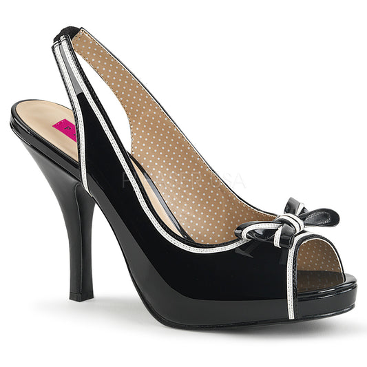 PINUP-10  Black-White Patent