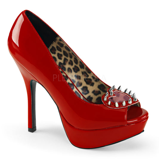 PIXIE-17  Red Patent-Pvc