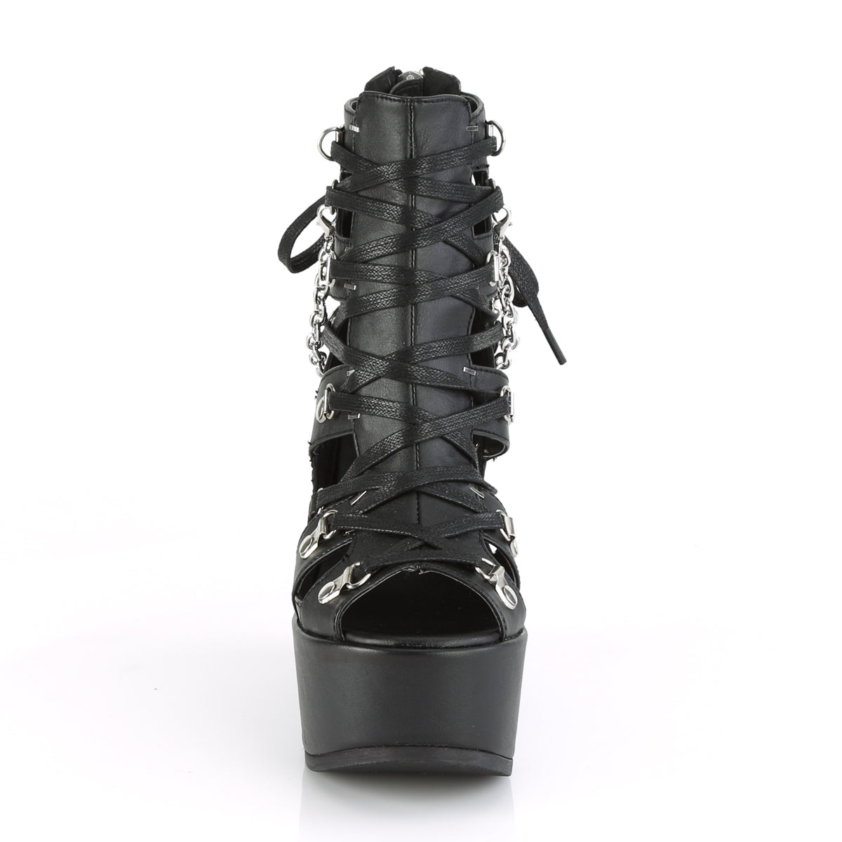 POISON-95  Black Vegan Leather