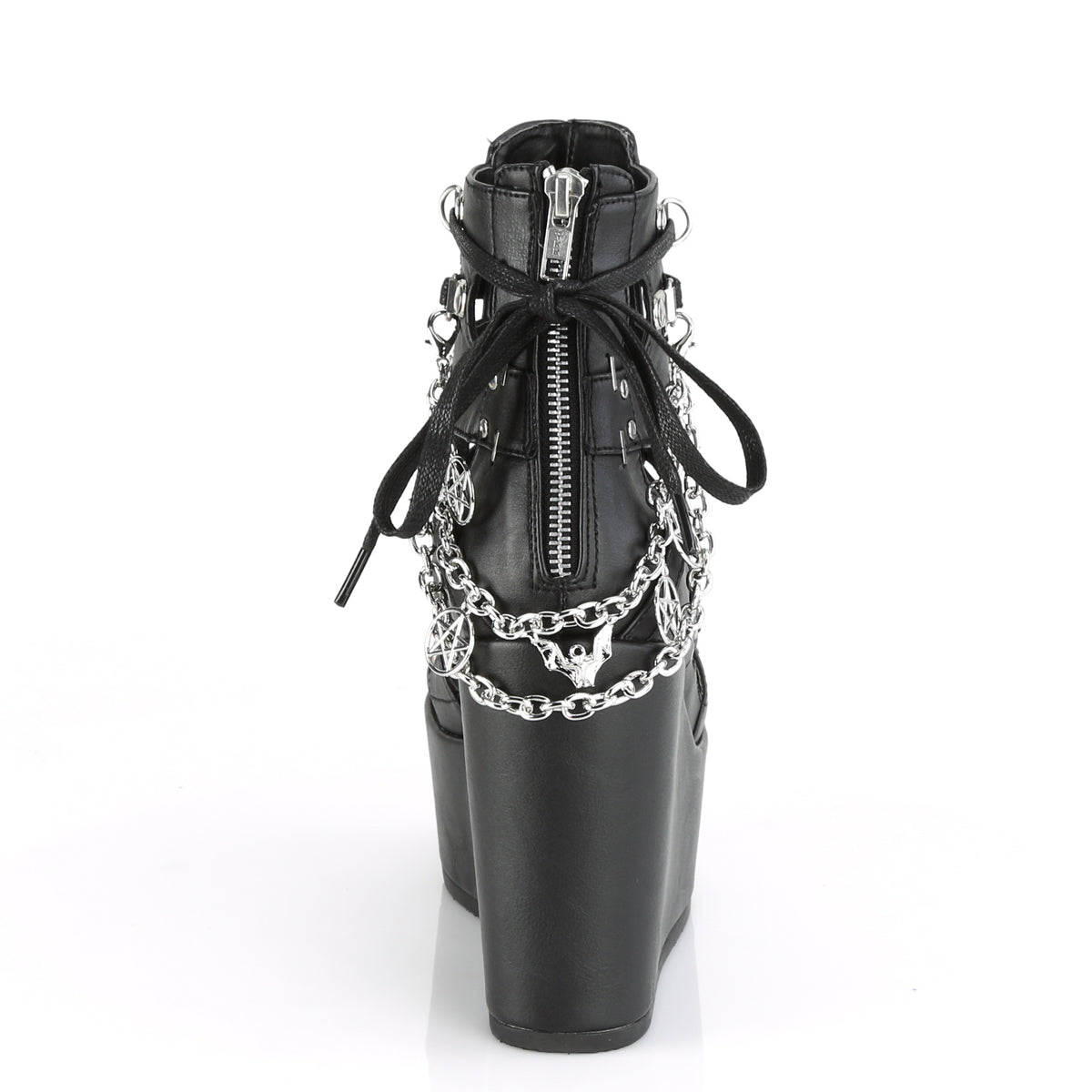 POISON-95  Black Vegan Leather