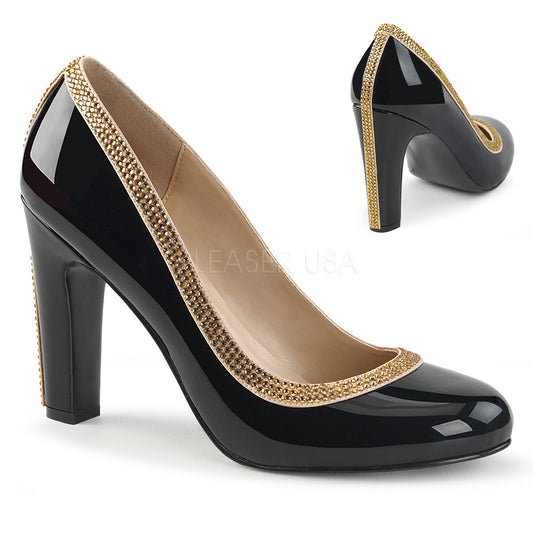 QUEEN-04  Black Patent