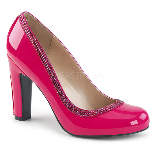 QUEEN-04  Hot Pink Patent