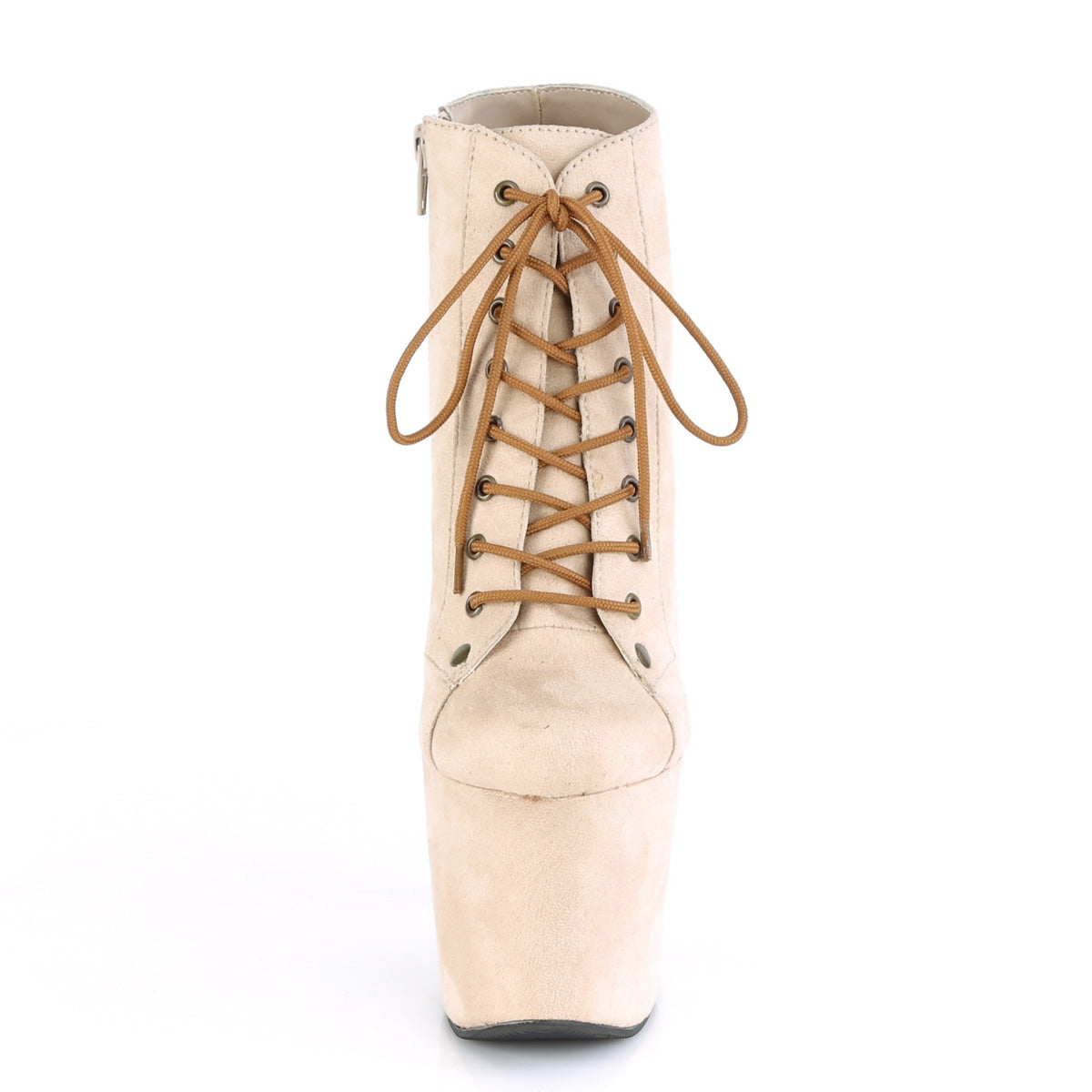 RADIANT-1005  Beige Faux Suede/Beige Faux Suede