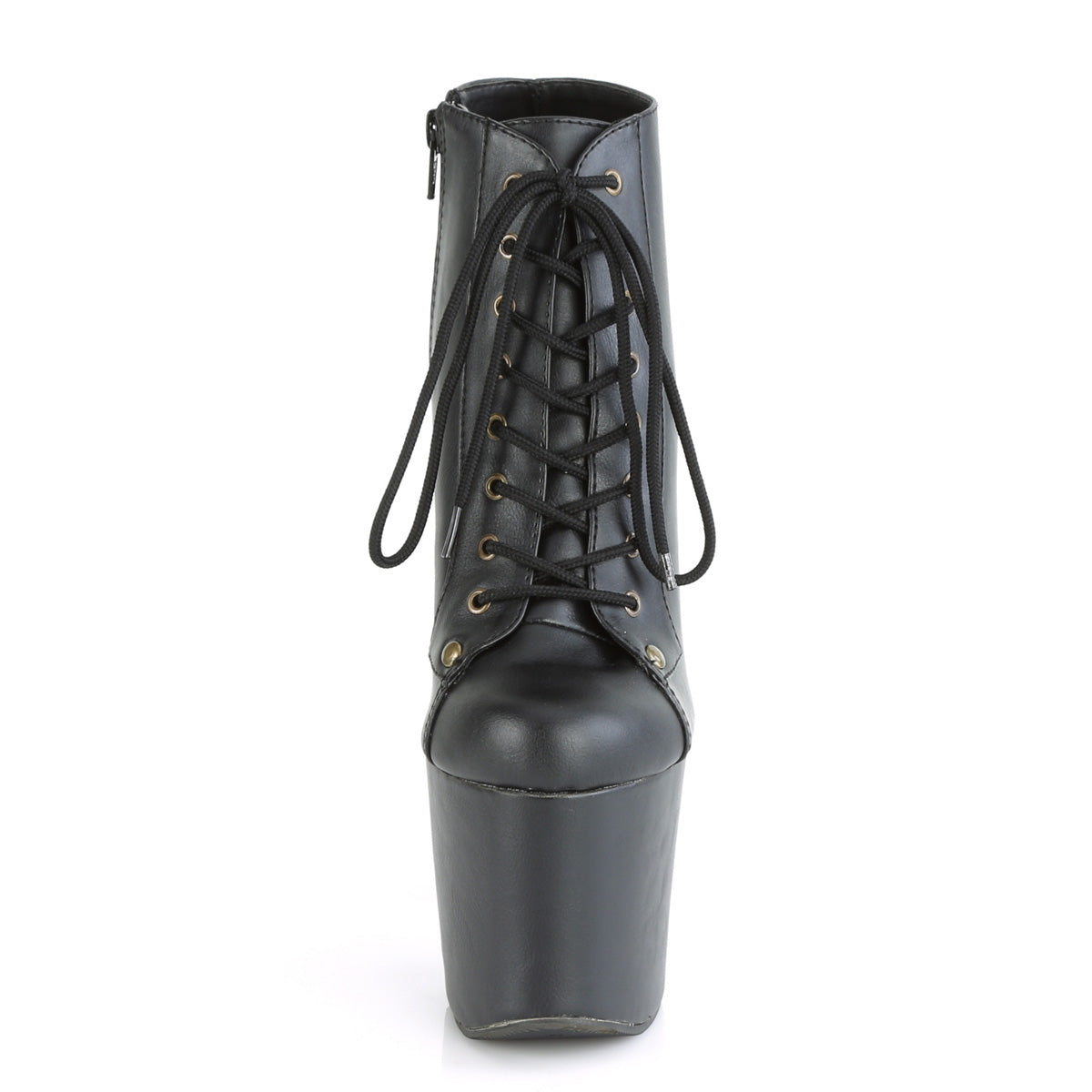 RADIANT-1005  Black Faux Leather/Black Faux Leather