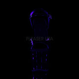 RADIANT-709UVH  Black Patent/Black-Neon Blue