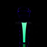RADIANT-709UVH  Black Patent/Black-Neon Green