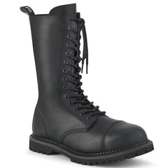 RIOT-14  Black Vegan Leather