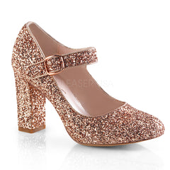 SABRINA-07  Rose Gold Glitter