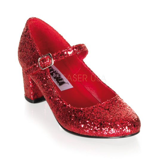 SCHOOLGIRL-50G  Red Glitter