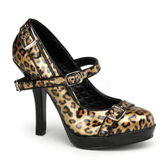 SECRET-14  Gold Patent (Cheetah Print)