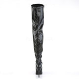 SEDUCE-3000  Black Str Faux Leather