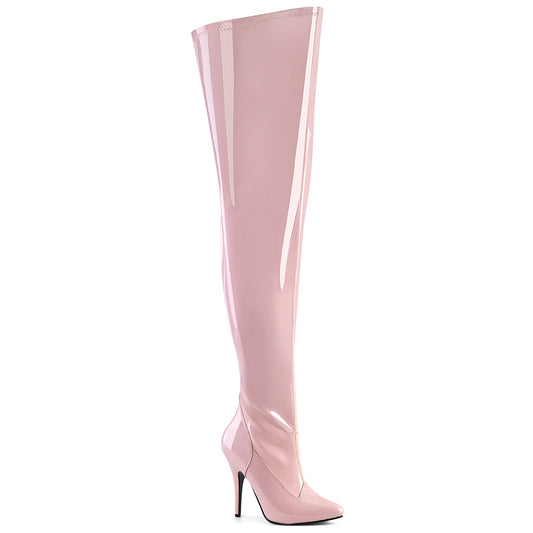 SEDUCE-3000WC  Baby Pink Stretch Patent