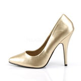 SEDUCE-420  Gold Faux Leather