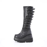 SHAKER-232  Black Vegan Leather