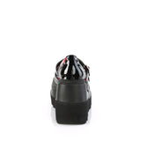 SHAKER-27  Black-Red Patent