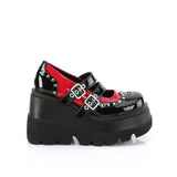 SHAKER-27  Black-Red Patent