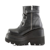 SHAKER-50  Black Vegan Leather