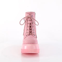 SHAKER-52  Baby Pink Vegan Suede