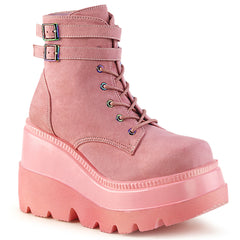 SHAKER-52  Baby Pink Vegan Suede