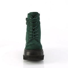 SHAKER-52  Emerald Vegan Suede