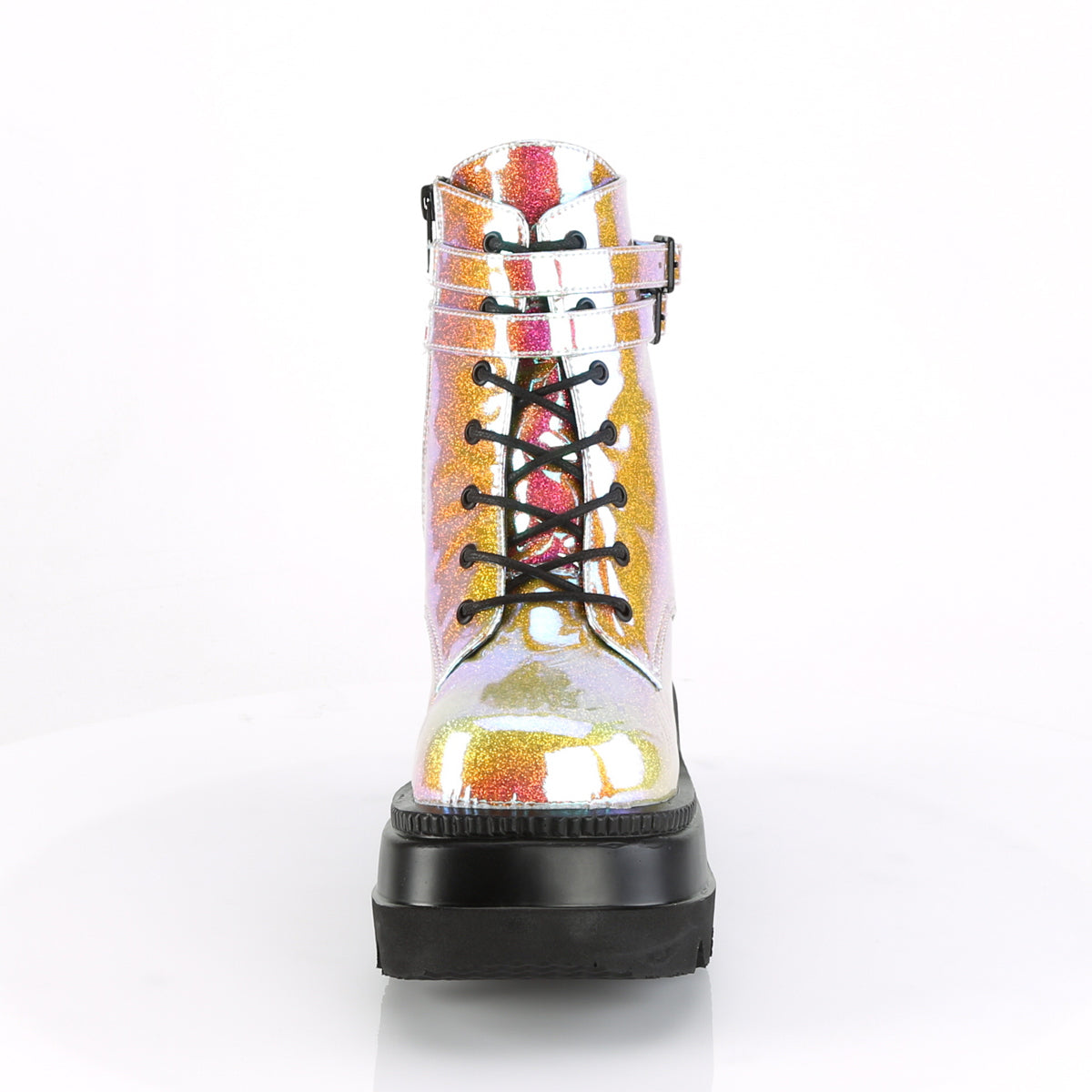 SHAKER-52  Pink Shifting Glitter Vegan Leather