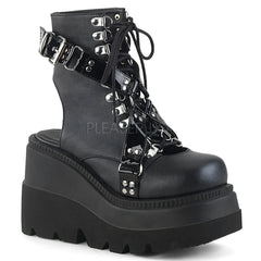 SHAKER-56  Black Vegan Leather-Patent