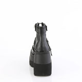 SHAKER-62  Black Vegan Leather