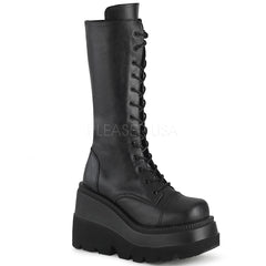 SHAKER-72  Black Vegan Leather