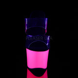 SKY-302UV  Clear/Neon Hot Pink