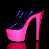 SKY-302UV  Clear/Neon Hot Pink