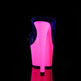 SKY-302UV  Clear/Neon Hot Pink