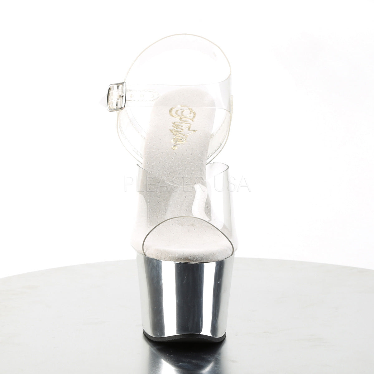 SKY-308  Clear/Silver Chrome